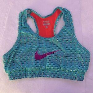 NIKE PRO multicolor sports bra